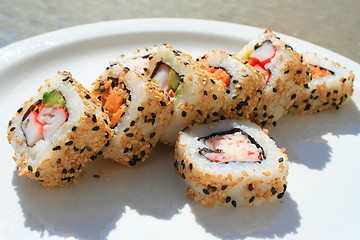 Image showing Sushi Assortment