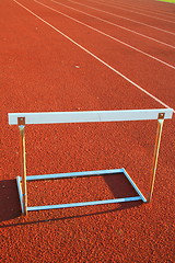 Image showing Track and Field Hurdle