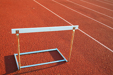 Image showing Track and Field Hurdle