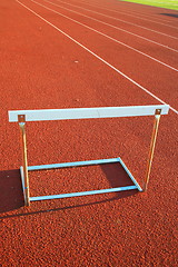 Image showing Track and Field Hurdle