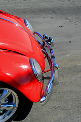 Image showing Red Classic Car