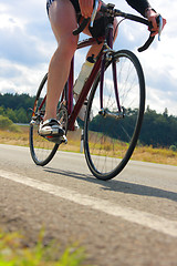 Image showing bicyclist