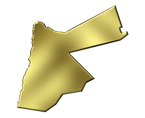 Image showing Jordan 3d Golden Map