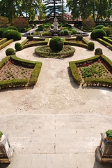 Image showing Enchanted Ajuda garden in Lisbon, Portugal