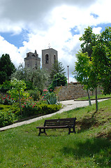 Image showing Park in San Gimignano