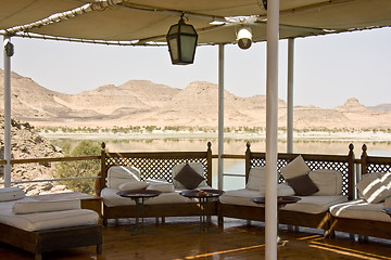 Image showing Boat on Lake Nasser