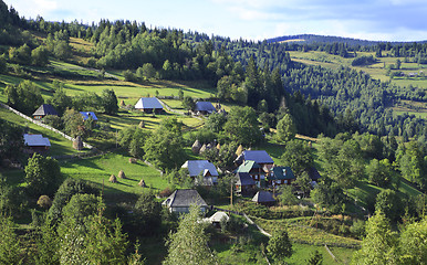 Image showing Mountain village