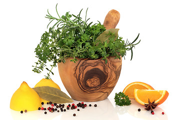 Image showing  Herbs, Fruit and Spices