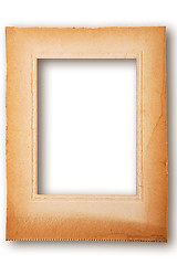 Image showing Grunge Paper Frame Background