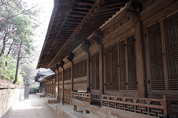 Image showing Korean temple grounds