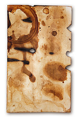 Image showing Grunge Paper Frame Background