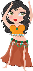 Image showing Bellydancer