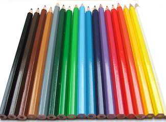 Image showing crayons