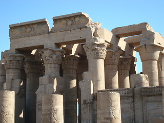 Image showing Egyptian temple