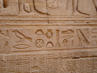 Image showing Hieroglyphs