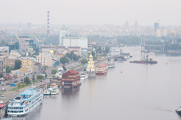 Image showing Panorama of Kiev