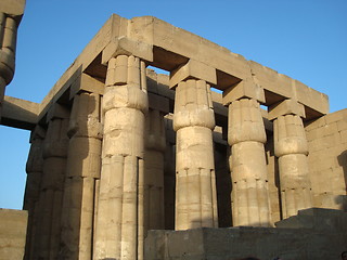 Image showing Egyptian temple