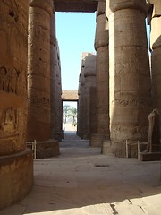 Image showing Egyptian temple