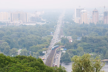 Image showing Panorama of Kiev