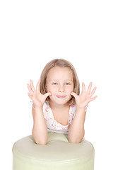 Image showing Happy little girl 