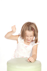 Image showing Happy little girl 