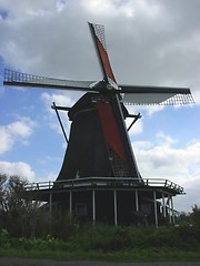 Image showing Working Windmill