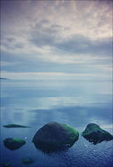 Image showing view over a calm sea