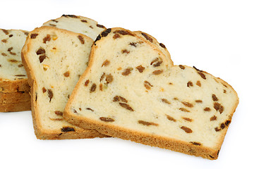 Image showing Raisin bread