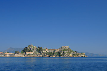 Image showing Old fortress in Corfu, Greece