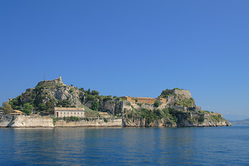 Image showing Old fortress in Corfu, Greece