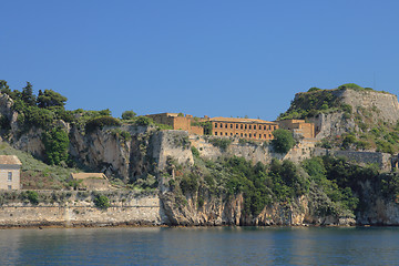 Image showing Old fortress in Corfu, Greece