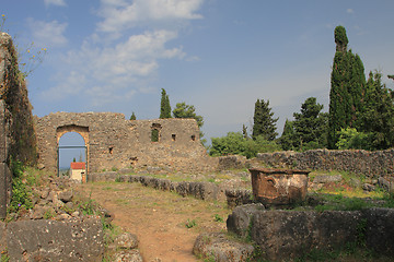 Image showing Necromandion Oracle of the dead in Epirus Greece