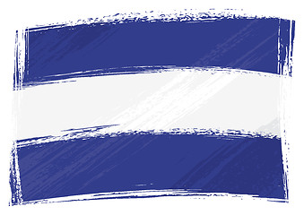 Image showing Grunge El Salvador flag