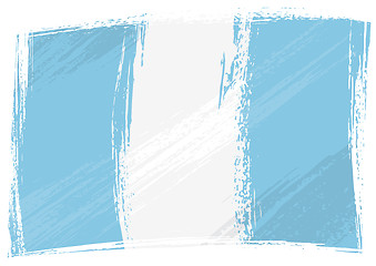 Image showing Grunge Guatemala flag
