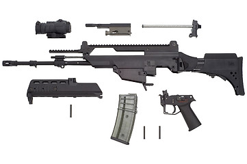 Image showing Automatic weapon G36