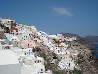 Image showing Santorini