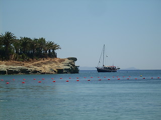 Image showing Greek coast