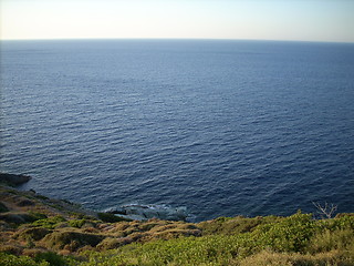 Image showing Greek coast