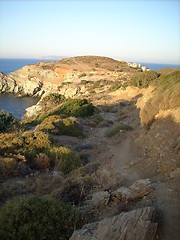 Image showing Greek coast