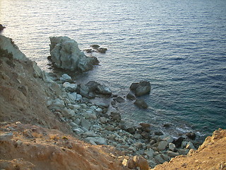 Image showing Greek coast