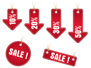 Image showing Sale stickers