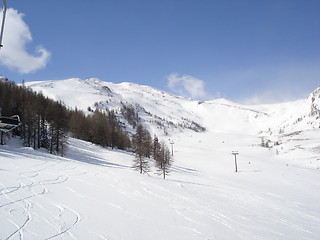 Image showing Alpine Skiing