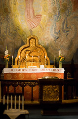 Image showing Altar in a church