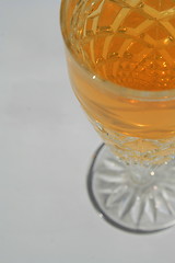 Image showing Crystal Glass with a Drink