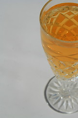 Image showing Crystal Glass with a Drink