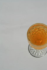 Image showing Crystal Glass with a Drink