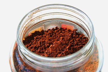 Image showing Coffee in a Jar