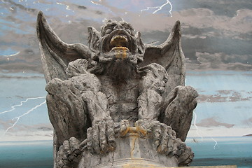Image showing Gargoyle Statue