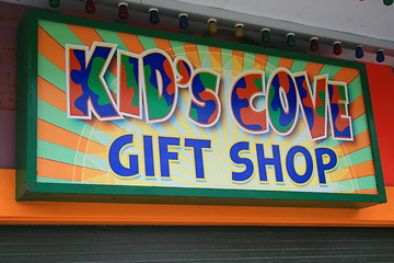 Image showing Gift Shop Sign