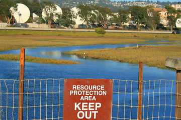 Image showing Keep Out Sign